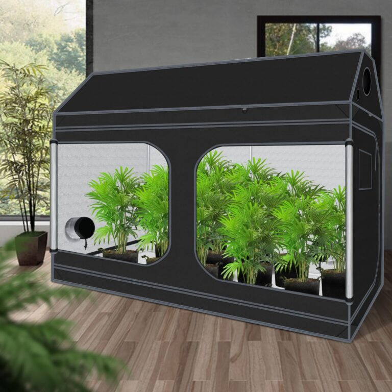 Grow Tent Plant Tent 98"x48"x72" Roof Cube Grow Tent for Hydroponics Indoor Plant Growing - Image 5