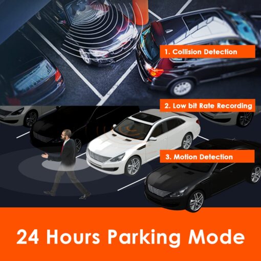 【Bundle: Vantrue N4 Three Channel Dash Cam + Type C USB Port Hardwire Kit】 Vantrue N4 3 Channel 4K Dash Cam, 4K+1080P Front and Rear, 1440P+1440P Front and Inside,Three Way Car Camera - Image 4