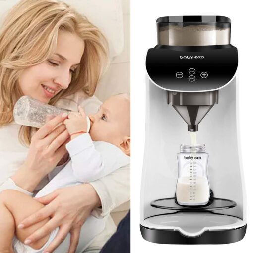 BabyEXO Formula Milk Dispenser, Automatic Electric Formula Mixer Warmer, Milking Machine for Baby - Easily Make Bottle with Automatic Powder Blending - Image 6