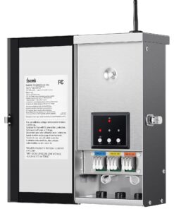 DEWENWILS 300W Wi-Fi Low Voltage Landscape Transformer with 3 Zones, 2.4GHz Smart Low Voltage Transformer, 120V AC to 12V/14V AC, Landscape Lighting Transformer for Outdoor Lights, LED Lights