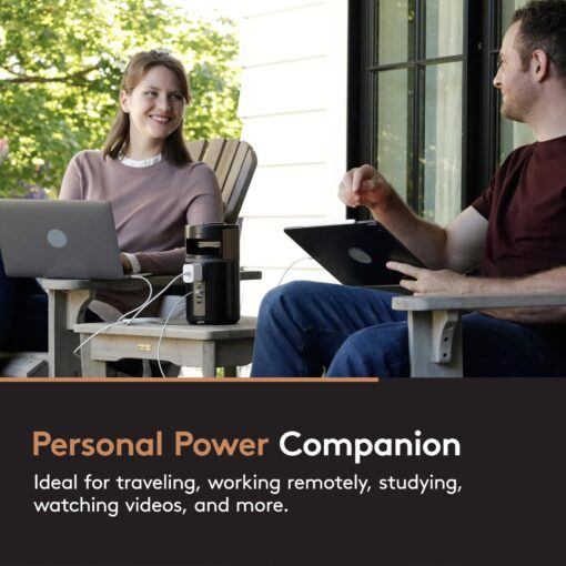 M250 Power Station, Lightweight and Compact, Wireless Charging, Portable Charging Hub and Charger for Laptops, Phones, Tablets, Earbuds and Smartwatches, 250W (219 Wh) Dock Included - Image 6