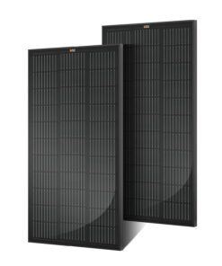 RICH SOLAR 200 Watt 12 Volt Monocrystalline Solar Panel 2 Pack of 9BB Cell 100W High Efficiency Solar Module Charge Battery for RV Trailer Camper Marine Off Grid All Black