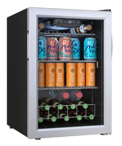EdgeStar BWC91SS 17 Inch Wide 80 Can Capacity Extreme Cool Beverage Center