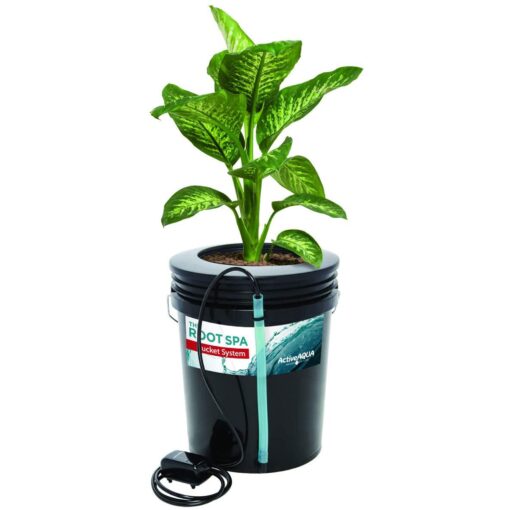 Active Aqua RS5GAL4SYS Root Spa 5 Gallon Hydroponic 4 Bucket Deep Water Culture Grow Kit System with Multi-Purpose Air Hose and Air Pump, Black - Image 6