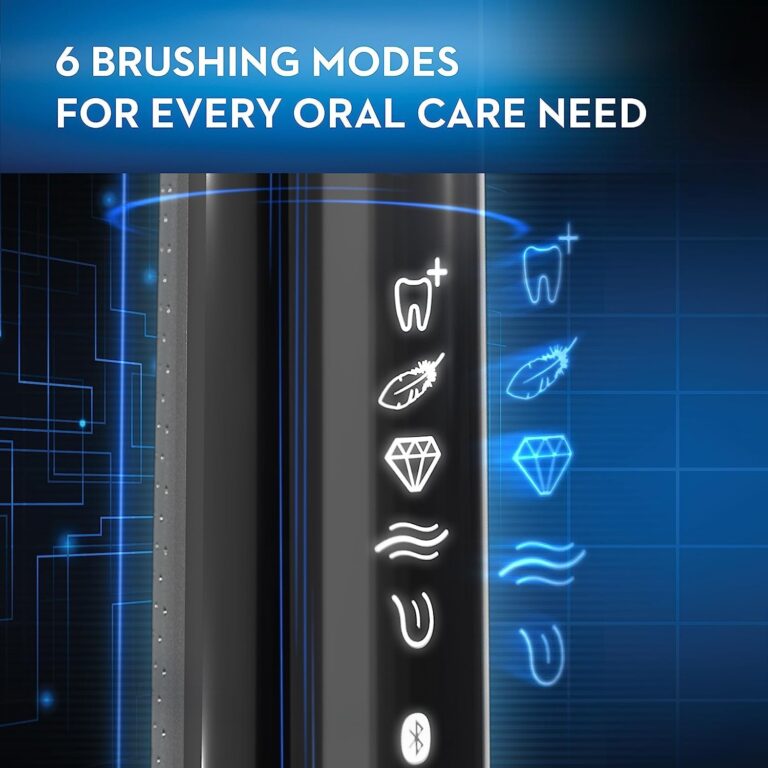 Oral-B Pro Smart Limited Power Rechargeable Electric Toothbrush with (2) Brush Heads and Travel Case, Black - Image 5