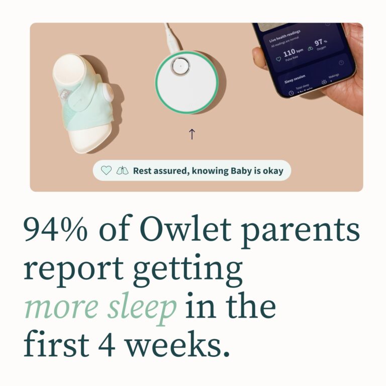 Owlet Dream Sock® - FDA-Cleared Smart Baby Monitor - Track Live Pulse (Heart) Rate, Oxygen in Infants - Receive Notifications - Image 3