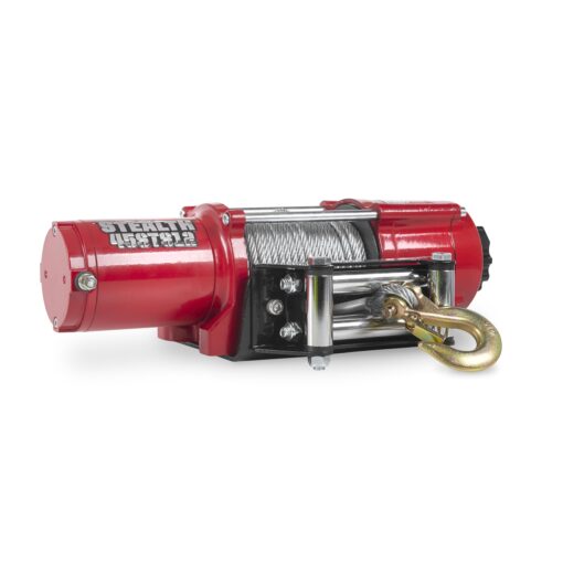 Stealth Winches 4500lb UTV ATV Winch, 12 Volt Electric Winch with 2 Wireless remotes and Steel Rope, Perfect for Towing Boat Trailer Winch, Portable Winch 12v, Roller Fairlead & Mounting Plate - Image 4