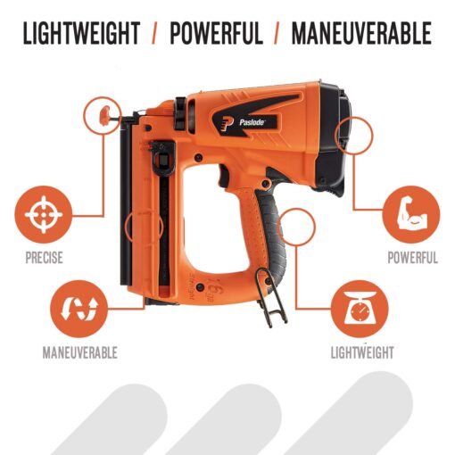 Paslode, Cordless Finish Nailer, 916000, 16 Gauge, Battery and Fuel Cell Powered, No Compressor Needed - Image 9