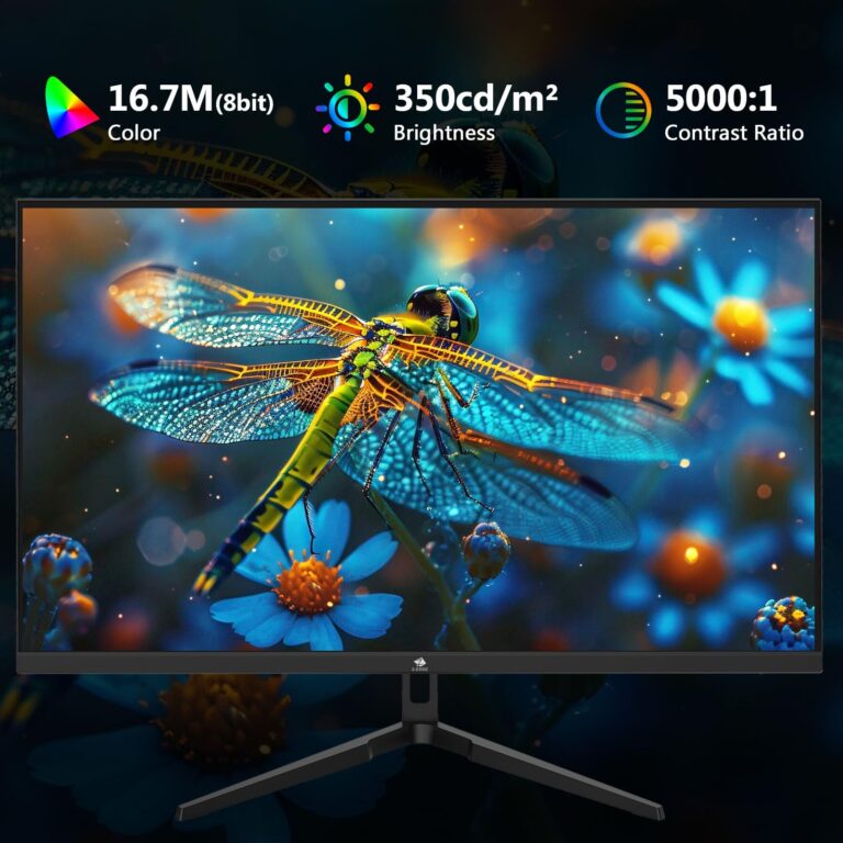 24.5" Gaming Monitor 240Hz, Z-Edge UG25F FHD 1920x1080 Computer Monitor, 1ms Frameless LED, AMD Freesync Premium Display Port x1 HDMI x2, HDR, Contrast Ratio 5000:1 - Image 3