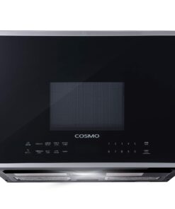 COSMO COS-2413ORM1SS Over the Range Microwave Oven with Vent Fan, 1.34 cu. ft. Capacity, 1000W, 24 inch, Black / Stainless Steel