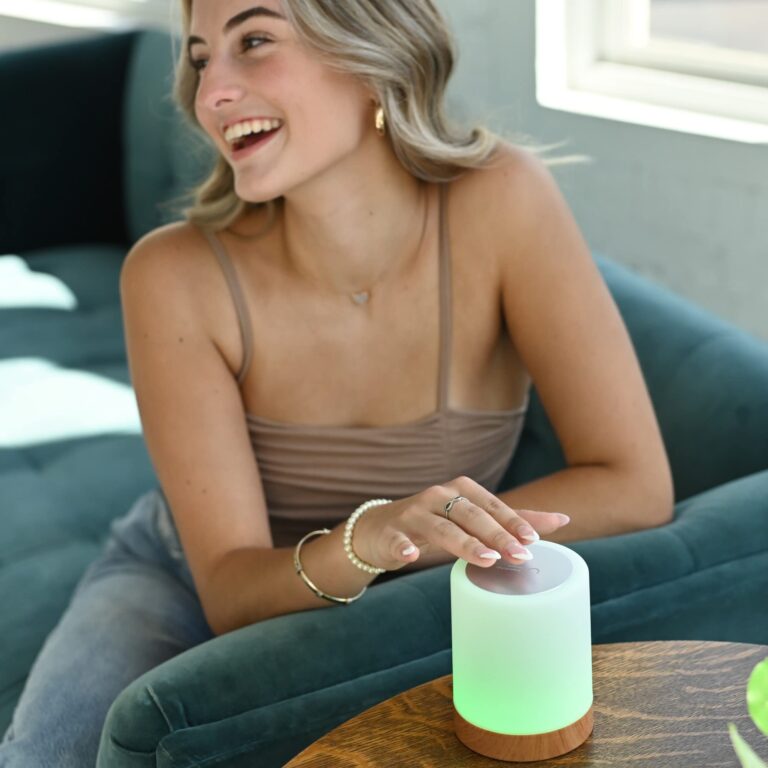 LuvLink Friendship Lamp v2.0 - Extended Wifi Range - Simple Bluetooth Setup (Set of Two) - Image 3