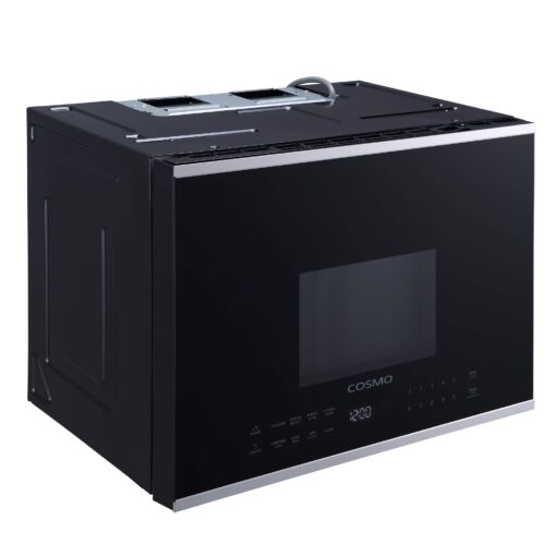 COSMO COS-2413ORM1SS Over the Range Microwave Oven with Vent Fan, 1.34 cu. ft. Capacity, 1000W, 24 inch, Black / Stainless Steel - Image 5