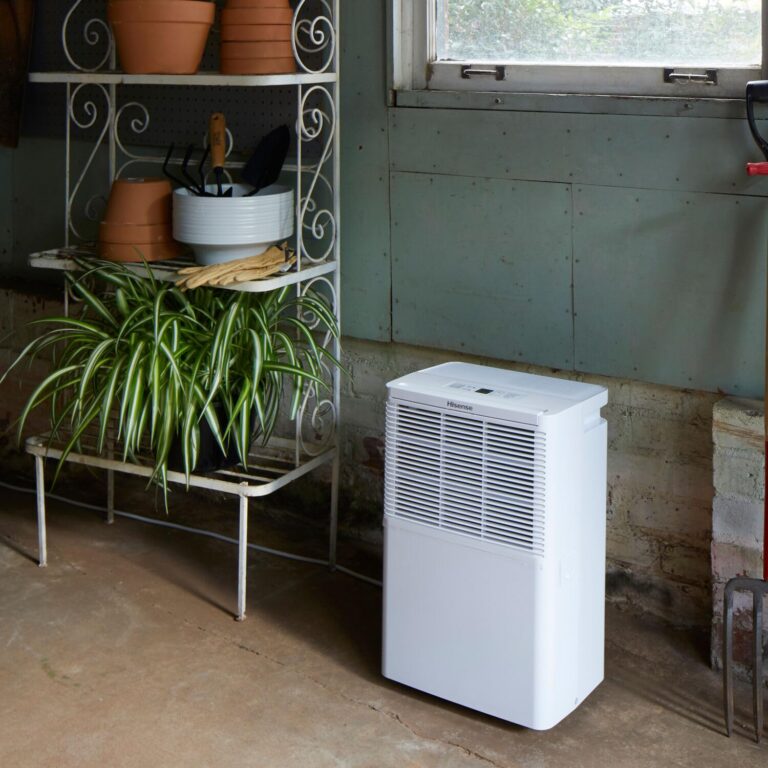 Hisense Energy Star 25-Pint Portable Dehumidifier with Auto-Shutoff, Home Dehumidifier and Moisture Absorber For Basement, Garage, Living Room in White - Image 8