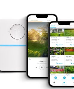 Rachio 3: 8 Zone Smart Sprinkler Controller (Simple Automated Scheduling + Local Weather Intelligence. Save Water w/ Rain, Freeze & Wind Skip), App Enabled, Works w/ Alexa, Fast & Easy Install