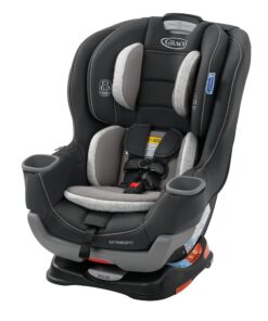 Graco Extend2Fit Convertible Car Seat, Rear-Facing and Forward-Facing, Extended Rear-Facing Seat Option, Redmond, Ideal for Newborns, Infants, and Toddlers