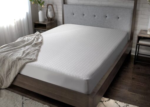 Bedgear King Dri-Tec Waterproof Mattress Protector - Noiseless and Moisture-Wicking Cover for Bed - Hypoallergenic, Washable, and Breathable Pad - Image 8