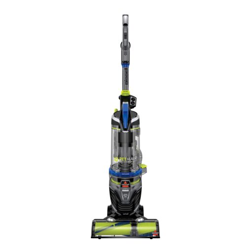 Bissell Pet Hair Eraser Turbo Rewind Vacuum, Lightweight, Automatic Cord Rewind, Tangle-Free Brush Roll, Headlights, Powerful Pet Hair Pickup, SmartSeal Allergen System, Blue, 27909
