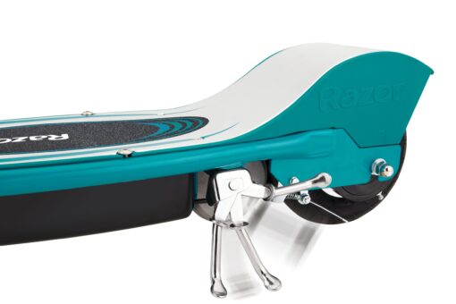 Razor E200S Electric Scooter - 8" Air-filled Tires, 200-Watt Motor, Up to 12 mph and 40 min of Ride Time, Teal - Image 2