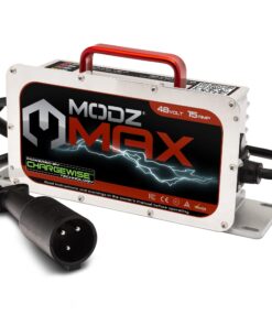 MODZ Max48 15 AMP Club Car Battery Charger for 48 Volt Golf Carts