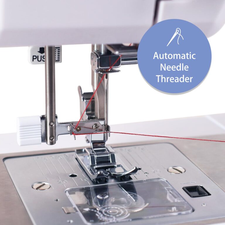 FEIYUE FYe370 Sewing Machine with Multiple Needle Positions, Energy Saving Servo Motor, Heavy Duty & Portable, 34 Built-in Stitches, Speed Control, Easy to Use, Great for Beginners - Image 5