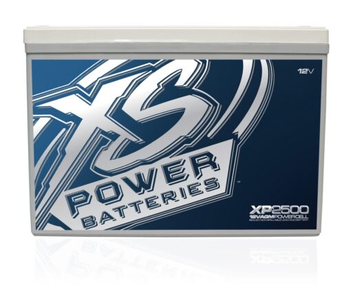 XS Power XP2500 2500 Amp AGM Secondary Battery with M6 Terminal Hardware - 12 Volt 100Ah 2500W Deep Cycle AGM Powercell for Car Audio Stereo Systems - 66 lbs, Maintenance Free, Sealed Design - Image 4
