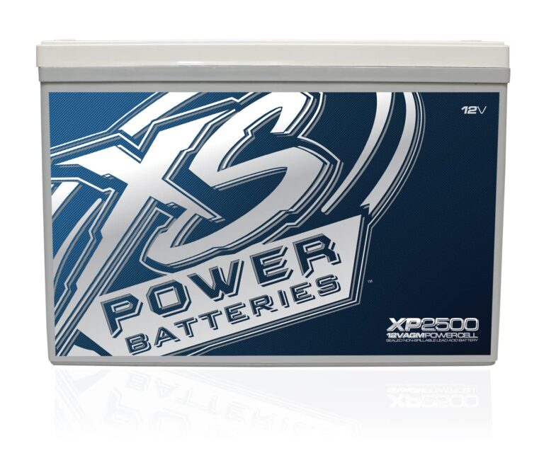 XS Power XP2500 2500 Amp AGM Secondary Battery with M6 Terminal Hardware - 12 Volt 100Ah 2500W Deep Cycle AGM Powercell for Car Audio Stereo Systems - 66 lbs, Maintenance Free, Sealed Design - Image 4