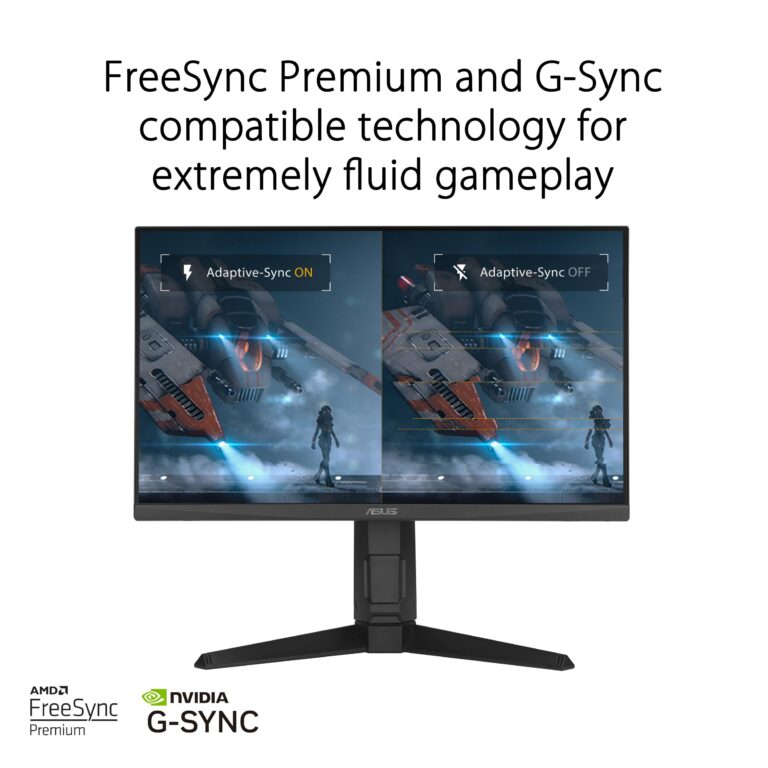 ASUS TUF Gaming 24” (23.8” viewable) 1080P Monitor (VG249QL3A) - Full HD, 180Hz, 1ms, Fast IPS, ELMB, FreeSync Premium, G-SYNC Compatible, Speakers, DisplayPort, Height Adjustable, 3 Year Warranty - Image 10