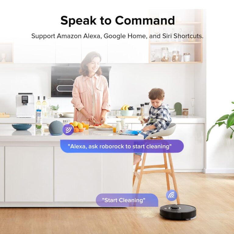 roborock Q7 Max Robot Vacuum and Mop, 30-Level Adjustable Water Flow, 4200Pa Suction, PreciSense LiDAR Navigation, No-Go Zone, No-Mop Zone, 3D Mapping, App & Voice Control, Ideal for Pet Hair - Image 2