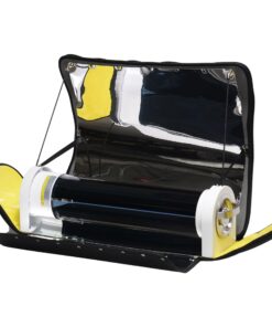 HIOSUNSTOVE Solar Stove Portable Stove Solar Oven - Solar Cooker for Outdoor Cooking with 5L Large Capacity with Theometer, and Easy-to-Use Design for Camping Hiking and Family Party