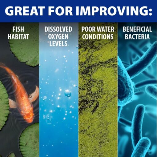 The Pond Guy Pond Aerator 1, Complete Aeration Kit, Water Garden Oxygenation Bubbler System Adds Oxygen to Koi & Fish Ponds, Outdoor Diaphragm Compressor Pump, Air Line & 1 Submersible Diffuser Stick - Image 2