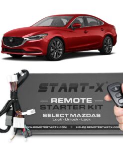 Start-X Remote Starter for Select Mazda 3 (2014-18) | Mazda 6 (2014-21) | CX-3 (2016-22) | CX-5 (2013-25) | CX-9 (2016-23) | MX-5 Miata 2016-23 | Plug N Play | Press Lock Unlock Lock to Remote Start