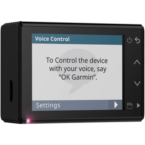 Garmin Dash Cam 66W, Extra-Wide 180-Degree Field of View In 1440P HD, 2" LCD Screen and Voice Control, Very Compact with Automatic Incident Detection and Recording , Black - Image 6