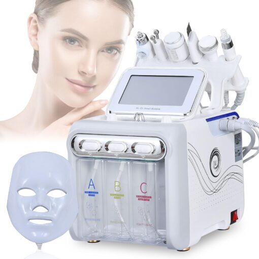 Hydrogen Oxygen 7 in1 Facial Care Machine with Mask Multifunctional Face Skin Care Device Elite - Image 4