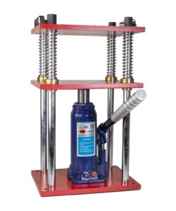 6 Ton Hydraulic Jewelers Hand Stamp Standing Impact Die Press Marking Gold Silver Ingot Bars Bullion Jewelry Making Metalsmithing Metalsmith Tool