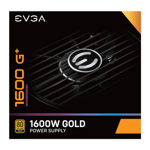 EVGA Supernova 1600 G+, 80+ Gold 1600W, Fully Modular, 10 Year Warranty, Includes Free Power On Self Tester, Power Supply 220-GP-1600-X1 - Image 2