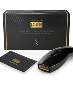 Smoothskin Pure IPL Laser Hair Removal Device for Women & Men, Long-Lasting, for Body, Bikini & Face, Alternative to Laser & Bikini Shaver
