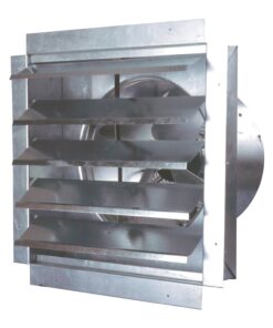 Maxx Air Powerful Industrial Exhaust and Ventilation Fan, 1400 CFM, UL Listed, Ventilation and Cooling for Greenhouses, Kitchens, Restaurants, Rust Resistant Steel Housing (14 Inch)
