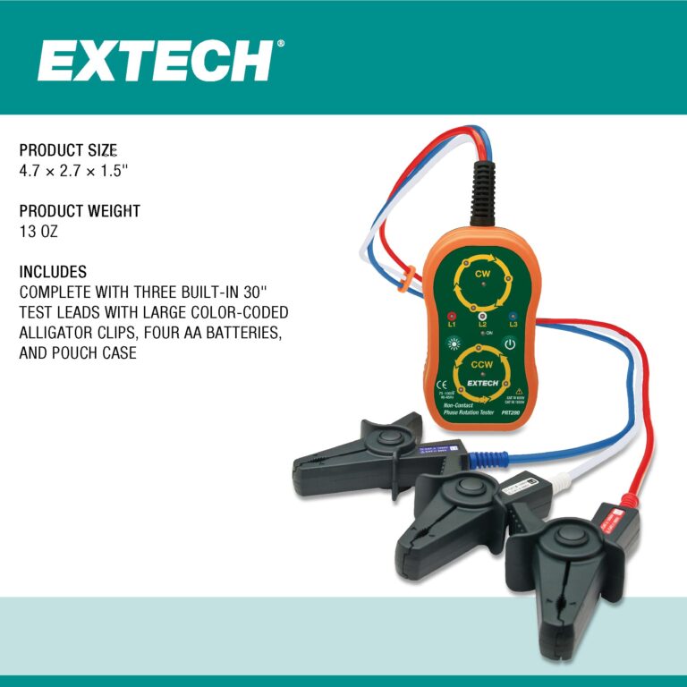 Extech PRT200 Non-Contact Phase Sequence Tester - Image 2