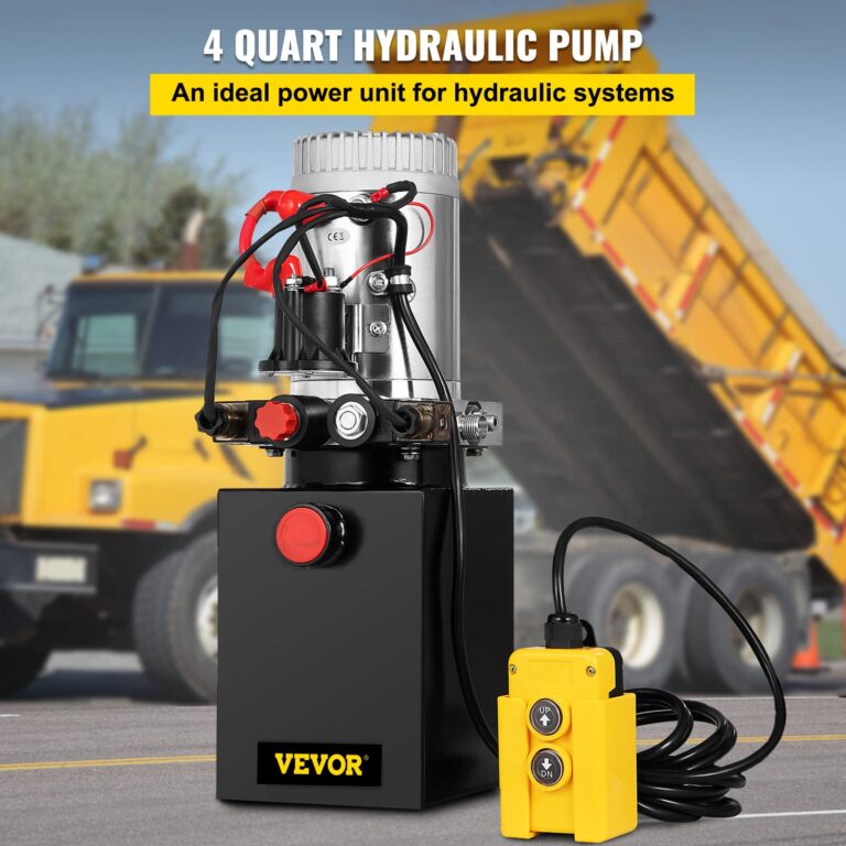 Vevor Hydraulic Pump 4 Quart Double Acting for Dump Trailer Car Lifting - Image 8