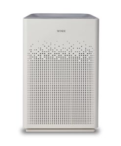 WINIX AM90 Air Purifier for Home Large Room Up to 1740 Ft² in 1 Hr With Air Quality Monitor, True HEPA, Carbon Filter and Auto Mode, Captures Pet Allergies, Smoke, Dust