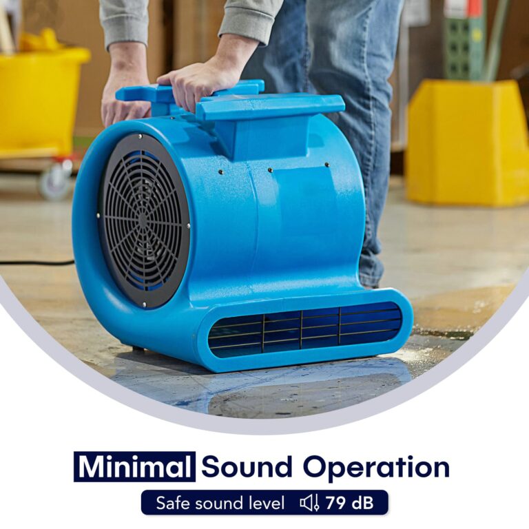 MOUNTO 3-Speed Air Mover 1HP 4000+ CFM Monster Floor Blower Carpet Dryers Janitoral Floor Dryer - Image 5