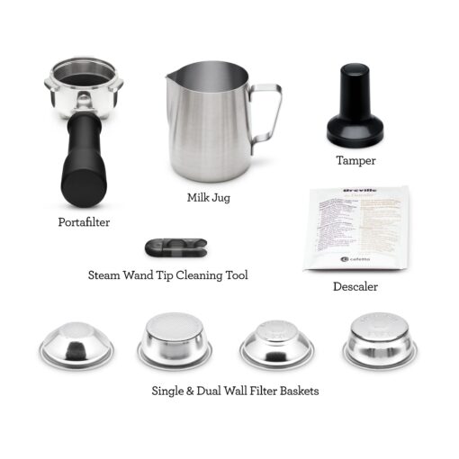 Breville Bambino Espresso Machine BES450BSS, Brushed Stainless Steel - Image 2