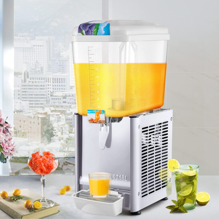 VEVOR 110V Commercial Beverage Dispenser,4.8 Gallon 18L Juice Dispenser Commercial,200W Stainless Steel Food Grade Material Ice Tea Drink Dispenser,Equipped with Thermostat Controller - Image 3
