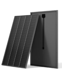 FivstaSola 10BB Cell 180W Monocrystalline 180 Watt Solar Panel 180W New 12V Compact Design High Efficiency Module RV Marine Boat Off Grid