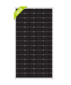 Newpowa 180W(Watt) Solar Panel12V Monocrystalline High Efficiency PV Module Off Grid for RV Trailer Camper Rooftop