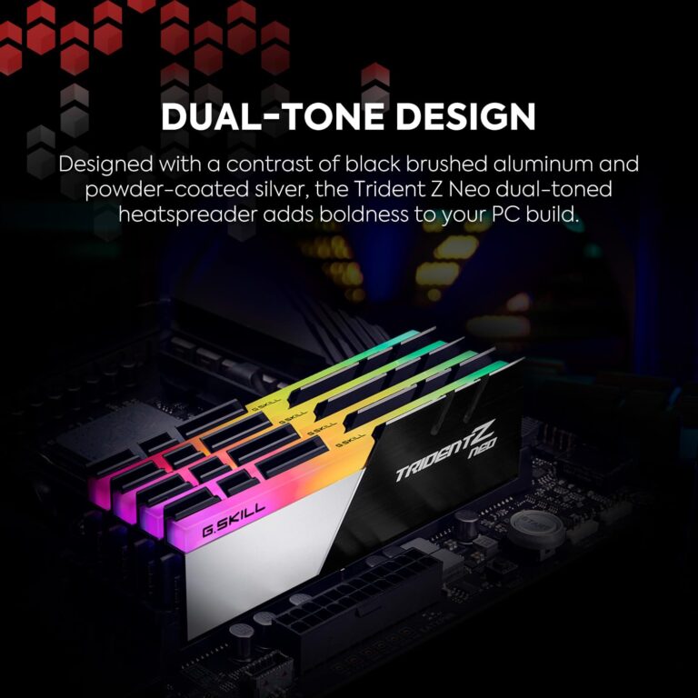 G.Skill Trident Z NEO Series (XMP) DDR4 RAM 64GB (2x32GB) 3600MT/s CL16-22-22-42 1.45V Intel AMD Desktop Computer Memory UDIMM - (F4-3600C16D-64GTZN) - Image 2