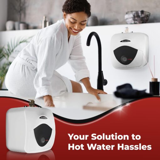 Ariston Andris Mini Tank Electric Water Heater – Heating Solution for Under Sink, RV, and Compact Spaces, Smart Boost for Versatile Heating, Simple Installation, 120-Volt, 4 Gallon Capacity - Image 7
