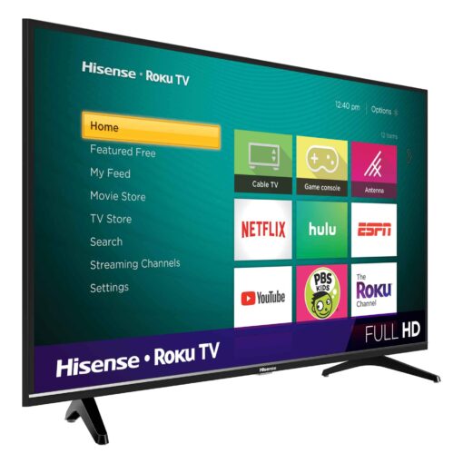 Hisense 43-Inch Class H4 Series LED Roku Smart TV with Alexa Compatibility (43H4F, 2020 Model) - Image 7