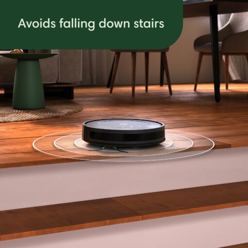 iRobot Roomba Vacuum 2 Essential Robot with AutoEmpty Dock, 3 Suction Levels, Latest Floor Tracking Sensors, and Compact Design (Black) - Image 2