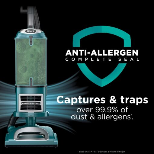 Shark CU512 Lift-Away XL Upright Vacuum with Crevice Tool, Teal (Renewed) - Image 3